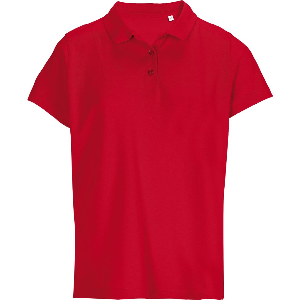 Polo femme Pulse en coton à manches courtes